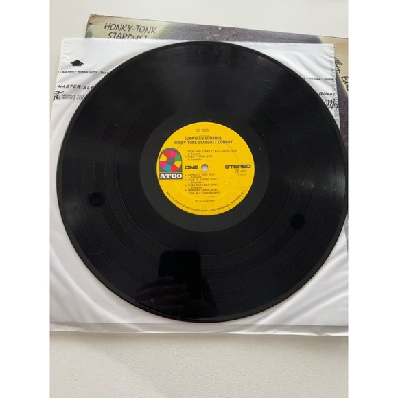 Jonathan Edwards Self Titled / Honky Tonk Stardust Cowboy LP VG+/VG - Picture 9 of 13